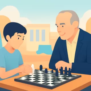 Garry Kasparov reconoce el potencial del ajedrecista argentino Faustino Oro, de 12 años