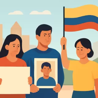 Familias colombianas exigen repatriación de cuerpos de voluntarios muertos en la guerra de Ucrania