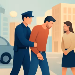 Detienen a hombre con pedido de captura vigente en la avenida Polonia y Ricardo Balbín