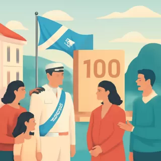 Prefectura Naval Argentina celebró el centenario de su creación en Puerto Libertad