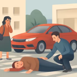 Hombre de 51 años atropellado en la esquina de Mitre y Ameghino