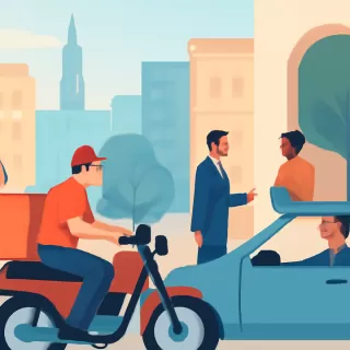 Proyecto de ley en Buenos Aires busca proteger a repartidores y choferes de plataformas digitales