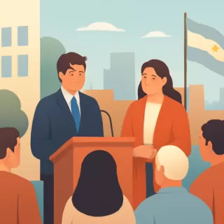 Axel Kicillof participó en acto con la presidenta de México para promover programa de lectura internacional