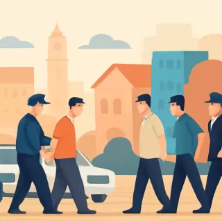 Desbaratan banda que se hizo pasar por policías para robar una financiera en Moreno