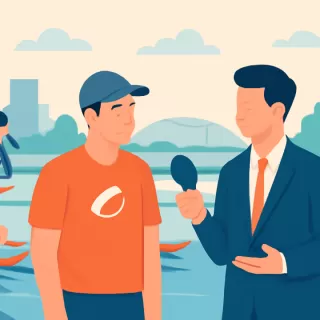 Juan Cáceres destacó el desempeño y futuro del club La Botera en el Selectivo Nacional de Canotaje