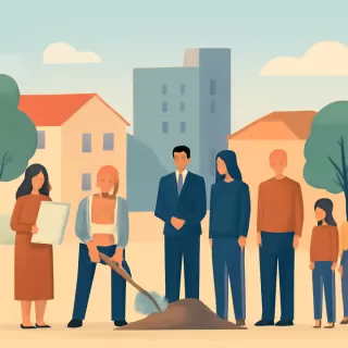 Inició la construcción del nuevo Centro Comunitario en el barrio Don Bosco de Cipolletti