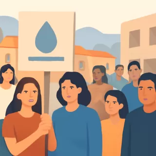 Familias de Las Heras denuncian abandono colectivo tras 30 años sin agua potable