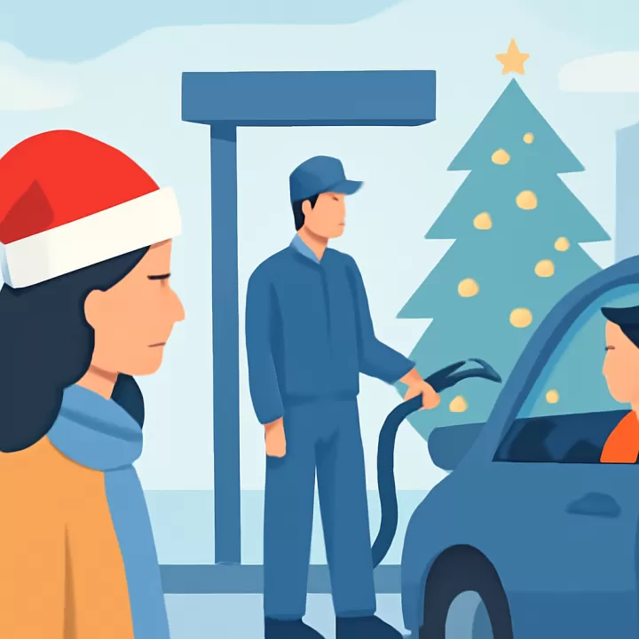 Venta de naftas con horario restringido en Navidad y Año Nuevo en Argentina
