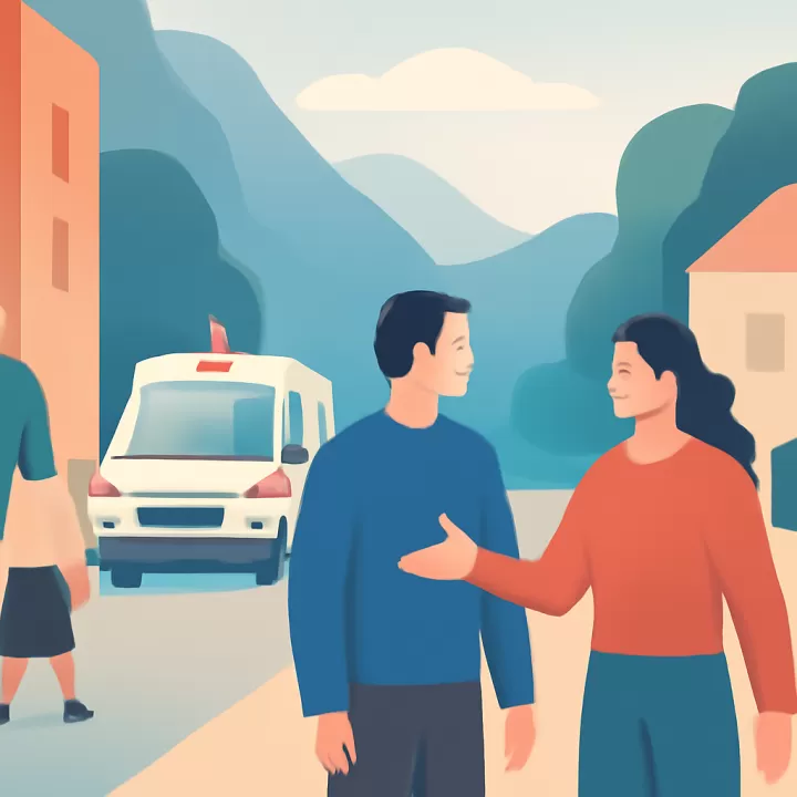 Solicitan colaboración comunitaria para facilitar el acceso de móviles de emergencia en Villa La Angostura