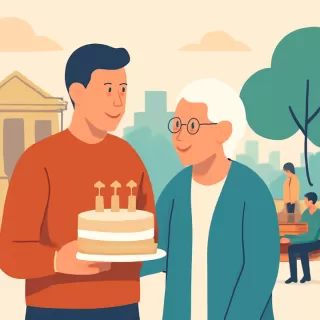 Andy Chango contó cómo celebró el cumpleaños de su mamá pese a olvidarlo por su Alzheimer