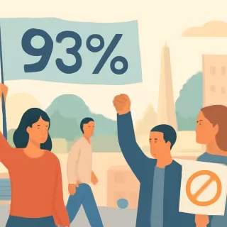 ATE reportó un 93% de adhesión al paro nacional contra la reforma laboral