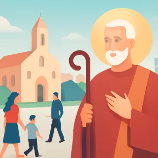 San Modesto, obispo que sostuvo la fe cristiana en tiempos de persecución