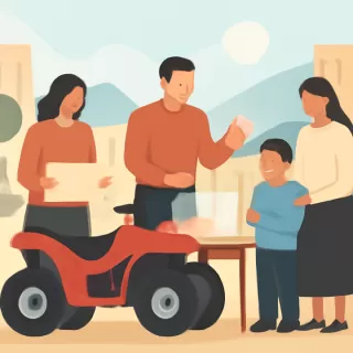 Sortean un cuatriciclo para ayudar a un niño salteño con huesos de cristal