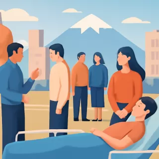 Christian Petersen internado en terapia intensiva tras descompensación en el volcán Lanín