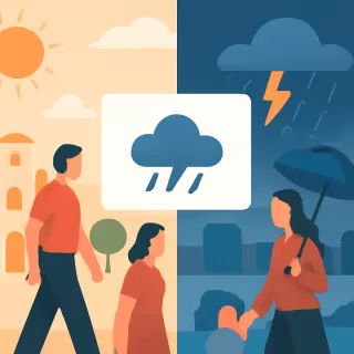 Pronóstico del clima en Salta: calor y tormentas para el fin de semana, con lluvias previstas para Nochebuena y Navidad