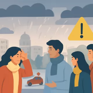 Alerta por tormentas y descenso térmico en AMBA y gran parte de Argentina este fin de semana