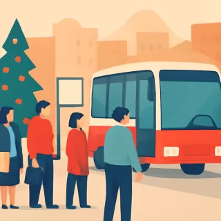 Cambios en el servicio de colectivos de Salta para Nochebuena y Año Nuevo