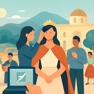 Guaymallén corona a su nueva reina de la Vendimia 2025