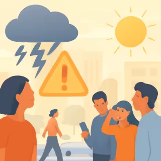 Alerta amarilla por tormentas, calor y vientos fuertes el viernes 19 de diciembre en varias provincias argentinas