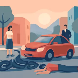 Joven motociclista fallece tras chocar con un auto en Las Heras