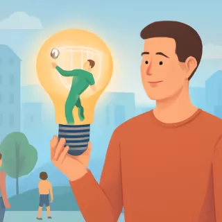 Dibu Martínez inmortaliza su atajada en una bombilla artesanal