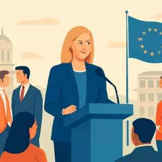 Giorgia Meloni asume un papel decisivo en la cumbre europea en Bruselas