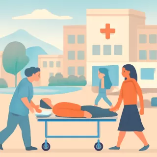 Christian Petersen tuvo una afección cardíaca durante una excursión en San Martín de Los Andes