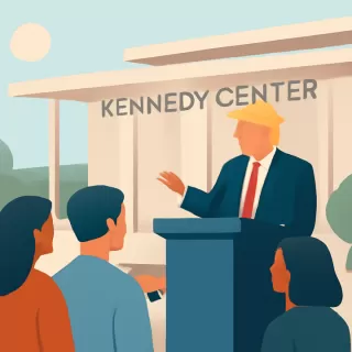 Donald Trump ordena incluir su nombre en el Kennedy Center de Washington sin aval del Congreso