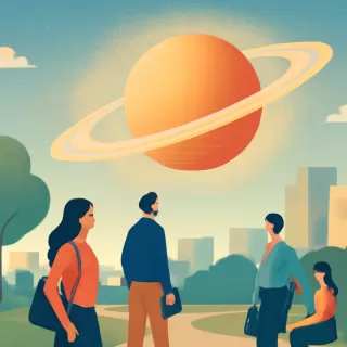 Un halo de partículas cubre los anillos de Saturno hasta alturas sorprendentes