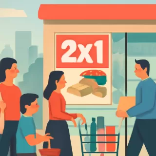 Supermercado ofrece promoción 2x1 en turrones y confitados para el 24 de diciembre