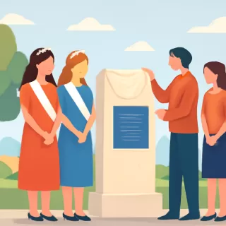 Guaymallén rinde homenaje a sus reinas nacionales con una placa conmemorativa