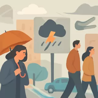 Alerta meteorológica en 17 provincias de Argentina por tormentas, lluvias, viento y viento Zonda