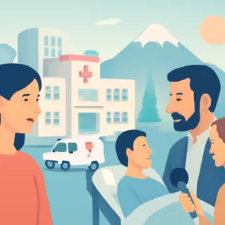 Christian Petersen en estado crítico tras descompensación en el volcán Lanín