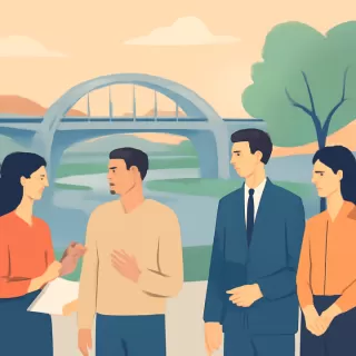 Avanzan las proyecciones para el puente internacional entre Puerto Triunfo y Puerto Rico