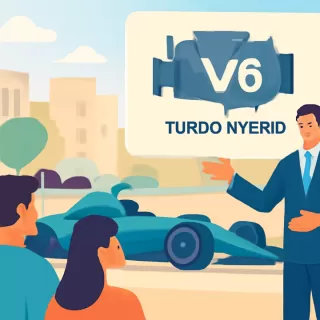 Mercedes presenta el sonido del motor V6 turbo híbrido para 2026