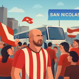 Miles de hinchas de Estudiantes viajan a San Nicolás para el Trofeo de Campeones 2025 con Verón como figura central