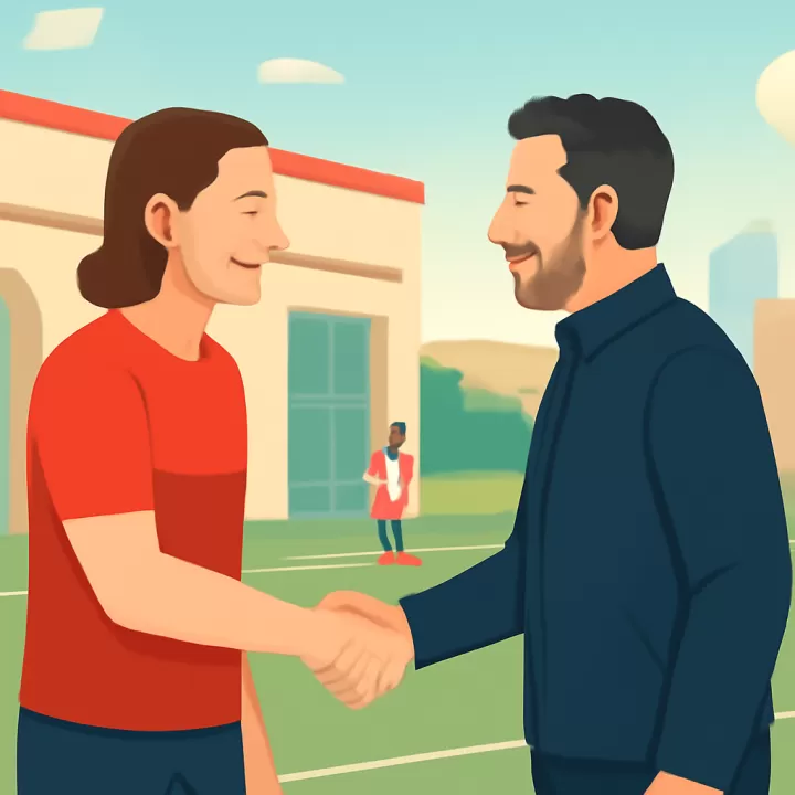 El Cholo Simeone recibió la visita de Filipe Luis en el entrenamiento del Atlético Madrid
