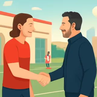 El Cholo Simeone recibió la visita de Filipe Luis en el entrenamiento del Atlético Madrid