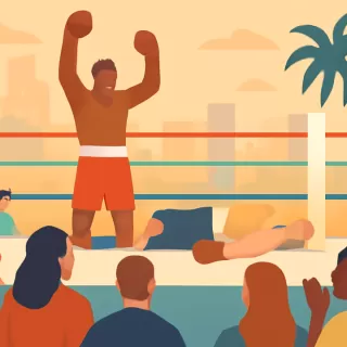 Anthony Joshua derrotó a Jake Paul por nocaut en Miami