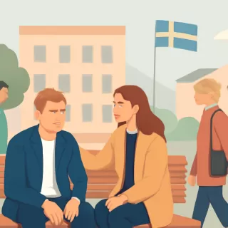 Netflix estrenó la miniserie sueca de comedia negra sobre el duelo 'Tore'