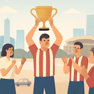 Estudiantes ganó el Trofeo de Campeones en San Nicolás
