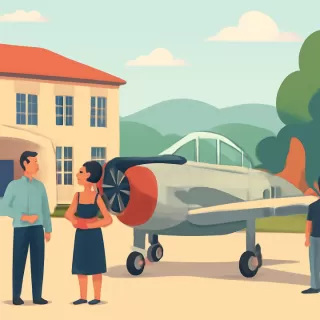 La Escuela Técnica "Capitán Marcelo Lotufo" suma un avión histórico a su formación aeronáutica