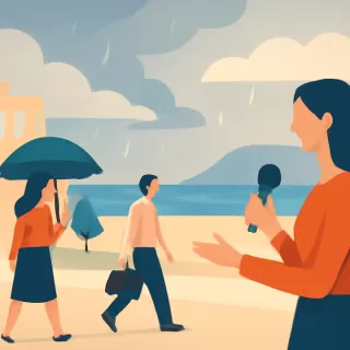 Pronóstico para el último día de primavera en Comodoro Rivadavia: nubes y posibles chaparrones