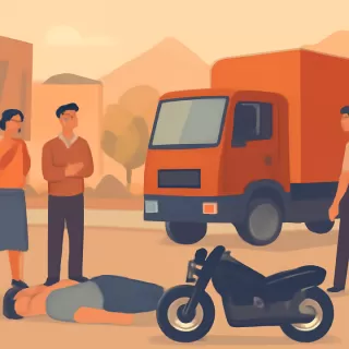 Motociclista fallece tras accidente en Guaymallén