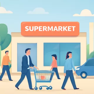 Confianza empresarial en supermercados alcanza su mejor nivel desde marzo, pero la cautela persiste por el bajo consumo