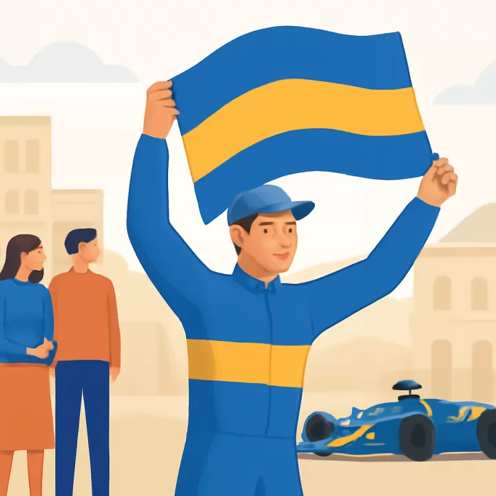 Franco Colapinto anticipa celebrar su primer podio en Fórmula 1 con un homenaje a Boca Juniors