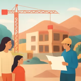 Comenzó la construcción del nuevo edificio para el jardín Cerro Siete Colores en Uspallata