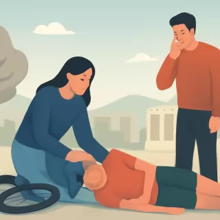 Deportista mendocino gravemente herido tras accidente en El Carrizal