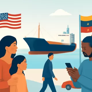 EE.UU. interceptó un buque petrolero en el Caribe; Venezuela lo calificó de acto de piratería