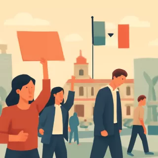 Protestas y repliegue del movimiento de la generación Z en México en noviembre de 2025